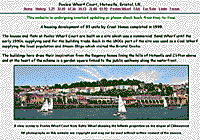 A website for the residents of Pooles Wharf Court, Hotwells, Bristol, UK, and for other local users